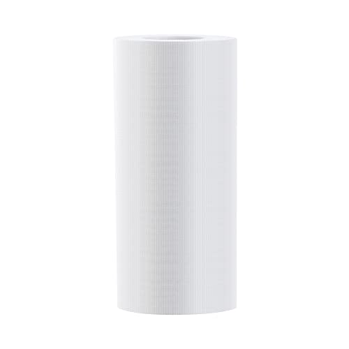 Water Soluble Stabilizer for Embroidery Topping Film (8 in x 50 yd Roll), Seneme 35um Clear Embroidery Stabilizers - Wash Away Embroidery Stabilizer for Machine Embroidery Stabilizer and Hand Sewing - size: 8"*50yd roll