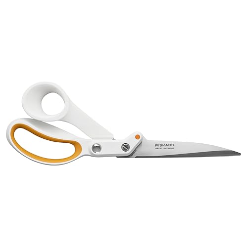 Fiskars 10" Amplify RazorEdge Fabric Scissors, Heavy Duty Fabric Shears - style: Amplify RazorEdge 10"
