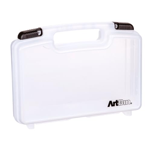 ArtBin 12-Inch Quick View Deep Base Carrying Case, Translucent - size: 12 inch - Deep