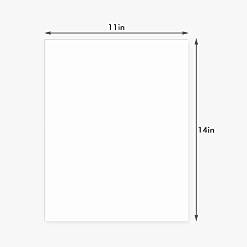 10 Pack Backing Boards,11X14 Uncut White Mats Matboards - size: 11x14 10pack backing boards