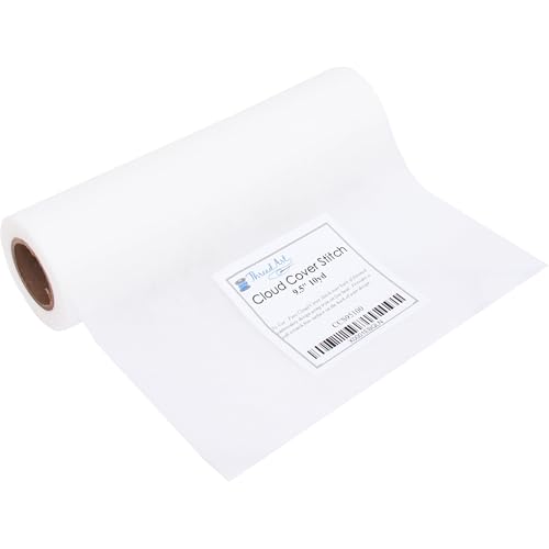 Threadart Cloud Cover Stitch Roll - Fusible 9.5" x 10yd, Iron-On