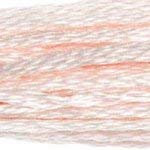 DMC 117-819 6 Strand Embroidery Cotton Floss, Light Baby Pink, 8.7-Yard
