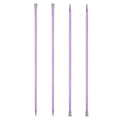 uxcell 4Pcs Aluminum Knitting Needles 6mm (US Size 10) Single Pointed Knitting Needle 13.8 Inches Length Metal Weaving Tool for Handmade Projects DIY, Light Purple - color: US Size 10, size: Light Purple