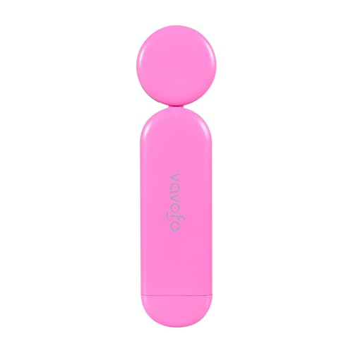 VAVOFO USB Rechargeable Book Light, Bookmark Clip on LED Reading Light - color: Rose