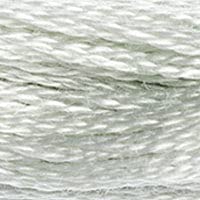DMC 117-3072 Mouline Stranded Cotton Six Strand Embroidery Floss Thread, Light Beaver Grey, 8.7-Yard