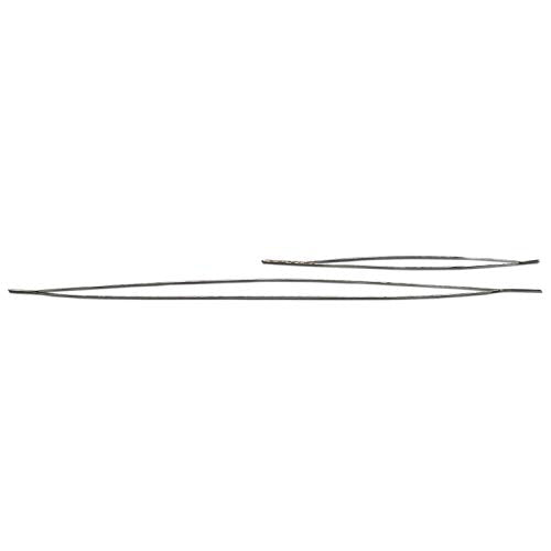 The Beadsmith Big Eye Beading Needles, Assortment Pack, 6 per Card, Sharp Points, Use for General Sewing, Weaving and Embroidery, Very Easy to Thread - size: 3 Short & 3 Long Needles - 6 Needles
