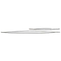 The Beadsmith Big Eye Beading Needles, Assortment Pack, 6 per Card, Sharp Points, Use for General Sewing, Weaving and Embroidery, Very Easy to Thread - size: 3 Short & 3 Long Needles - 6 Needles