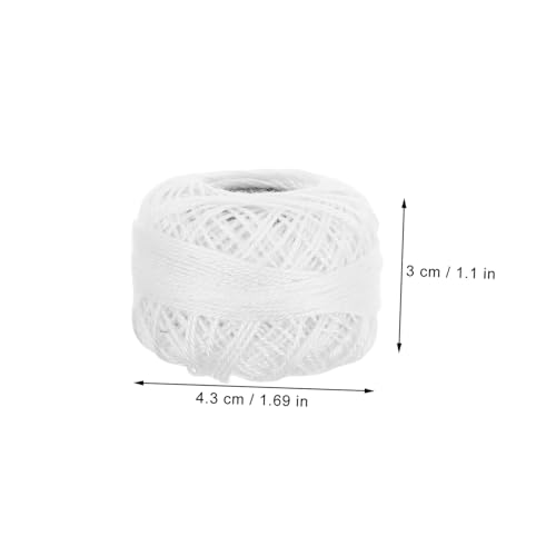 12pcs Embroidery Floss Set Cotton Thread for Cross Stitch and DIY Craft Projects, Colorful Crochet Thread Kit with Soft Sturdy Yarn, Decorative for Sewing and Making