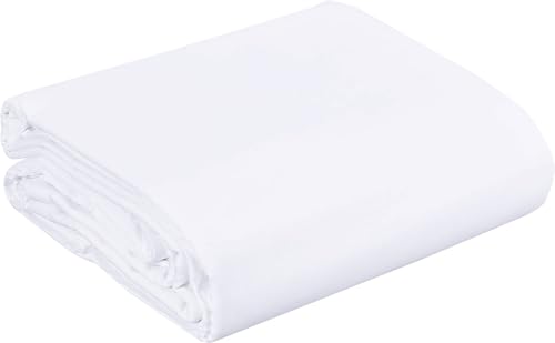 3 Yard 100% Cotton Muslin Fabric, 48" Wide, Medium Weight - White - color: White (Bleached), size: 3 Yard