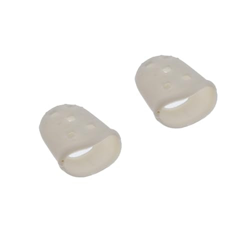 Xiaoyztan 30Pcs Gray Silicone Guitar Finger Protectors - color: Gray, size: S