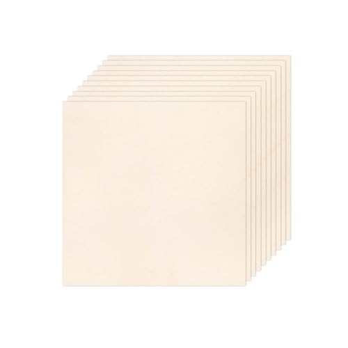 10 PCS Beige Natural Cotton Embroidery Fabric Cloth (9.8 × 9.8 Inch) - size: 9.8 × 9.8 Inch