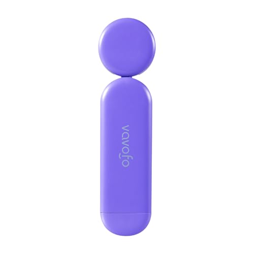 VAVOFO USB Rechargeable Book Light, Bookmark Clip on LED Reading Light - color: Dark Purple