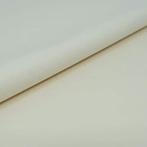 SINGER® Fabrics, 100% Cotton, Quilting and Crafting Fabric for Sewing,44 Inch Wide,Ecru, 2 Yard Precut - color: Ecru, size: 2 yard pre cut
