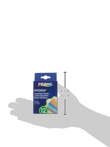 Prang Board Chalk, Assorted Colors, 12 Count