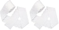 GORGECRAFT 7.5 Yards Cotton Lace Trim Eyelet Embroidery Fabric Curtain Tablecloth Slipcover Bridal DIY Clothing/Accessories for DIY Craft Sewing Wedding Decoration 80Mm Wide (Pack of 2) - size: 7.5 Yards;80mm wide (Pack of 2)