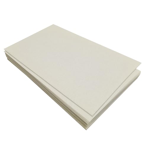 Jtnohx Felt for Crafts, 16 Pcs Felt Fabric, 7"×11.3" Stiff Felt Sheets, Craft Felt Square for Sewing (Beige) - color: Beige