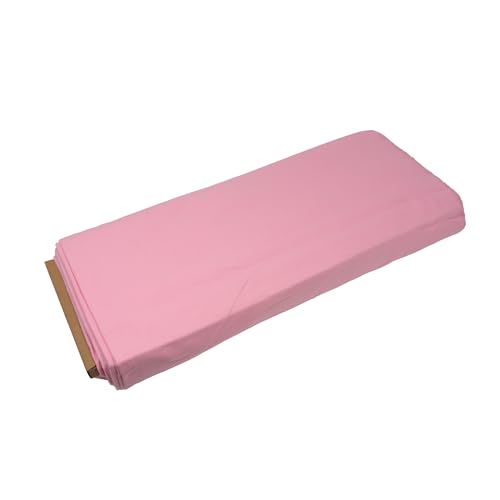RTC Fabrics 42"/43" Wide 100% Cotton Flannel Solid Light Pink Color DIY Crafting, Quilt, Sewing Fabric By Bolt - color: Light Pink, size: 8 yard bolt