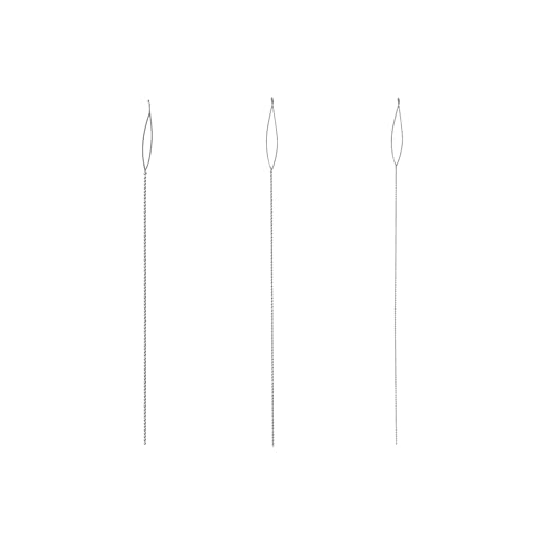 Beadalon Collapsible Eye Beading Needles - 2.5 Inches, Variety 3 pk, 3 pc - style: 2.5 inches