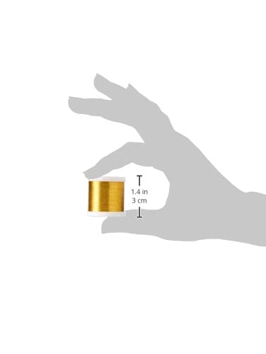 Tacony Corporation Madeira Metallic Thread 200 Meters-Gold - color: Gold