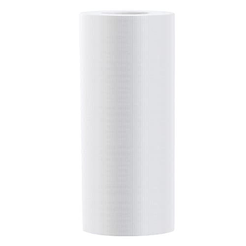 Water Soluble Stabilizer for Embroidery Topping Film (10 in x 50 yd Roll), Seneme 35um Clear Embroidery Stabilizers - Wash Away Embroidery Stabilizer for Machine Embroidery Stabilizer and Hand Sewing - size: 10"*50yd roll