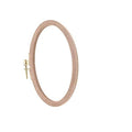 BWRMHME Wooden Oval Embroidery Hoops 4 X 6 Inch Wood Cross Stitch Wooden Hoop Handing Embroidery Frame Hoop- 16X10 cm (1PC)