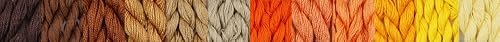 KCS 328 Yards(300 Meters) Mercerized Pearl Cotton Crochet Needlepoint Thread,Size 5, 12 skeins,Mixed Color 05 - color: 12color05, size: 12 skeins