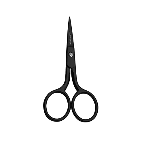 HALO FORGE Small Sharp Embroidery Scissors Stainless Steel 3.5" Black - style: 3.5" small embroidery scissors