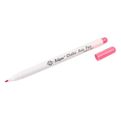 Bohin Self-Vanishing Marking Pen, Pink Ink, for Sewing and Quilting - color: Pink & Blue