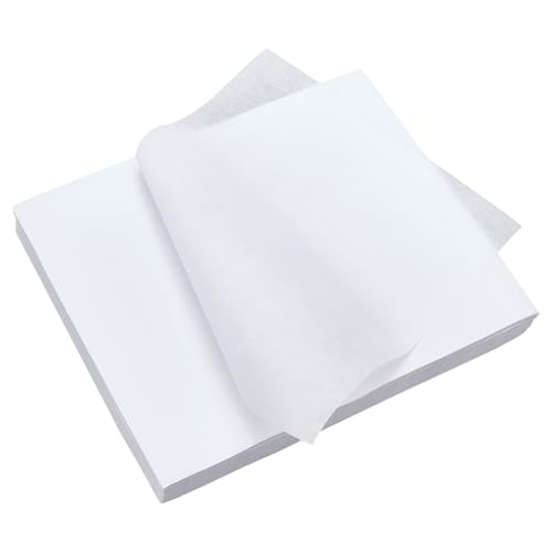 BENECREAT 120 Sheets No Show Mesh Embroidery Stabilizer Backing, 9.8x11.8 inch Precut Sheets for Machine Embroidery and Hand Sewing