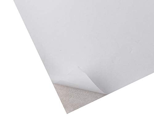 Mandala Crafts 9X12 20 Tan Self Adhesive Felt Sheets with Sticky Backing - color: Tan
