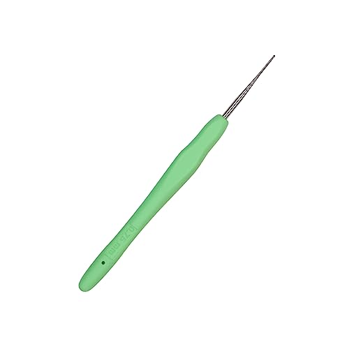 Small Size Crochet Hook Lace Crochet Needle QLRFFLJOY 0.75mm Crochet Hook Embroidery Thread Knitting Weaving Tool DIY Lace Yarn Crochet Needles (0.75 mm) - size: 0.75 mm