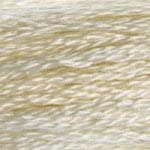 DMC 1008F-S712 Shiny Radiant Satin Floss, Cream, 8.7-Yard
