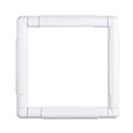 8" Square Embroidery Hoop Cross Stitch Frame Plastic Embroidery Frame Clip - size: 8 x 8 inch