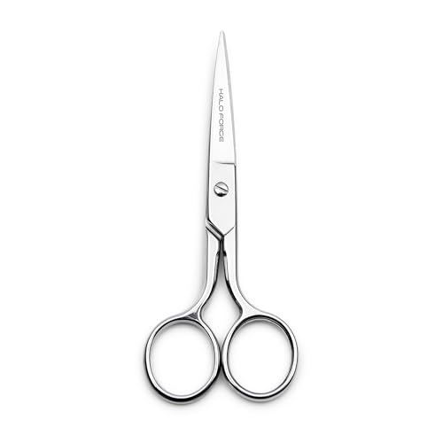 6” Sharp Embroidery Fabric Scissors, Forged Stainless Steel Small Heavy Duty Precision Point Tip Detail Sewing Shears for Dressmaker Tailor Cutting Thread, Yarn, Crafting - style: 6" silver embroidery scissors