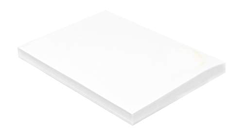 Mandala Crafts 8x12 No Residue Tear Away Embroidery Stabilizer Sheets, 100 - size: 8X12 Inches 100 Sheets