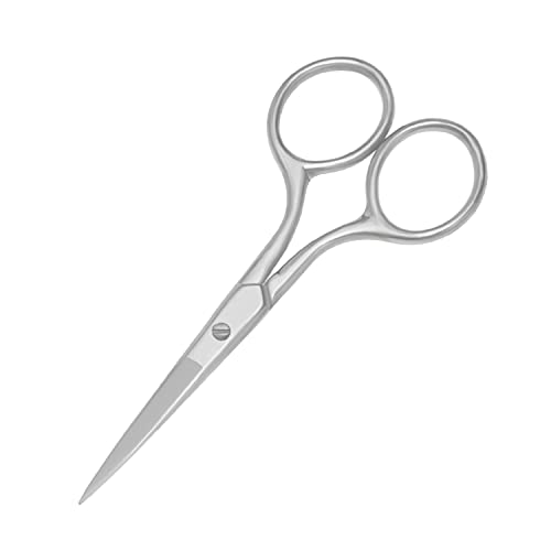 Professional Grooming Scissors for Facial Hair Removal 3.9 Inch