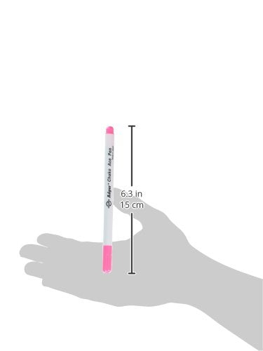 Bohin Self-Vanishing Marking Pen, Pink Ink, for Sewing and Quilting - color: Pink & Blue