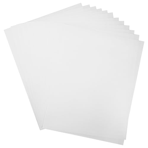 NATURALABEL Water-Soluble Paper, 8.5" x 11", 12 Sheets - size: 8.5 x 11 inch