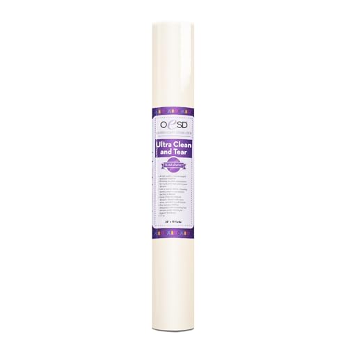 OESD Ultra Clean and Tear Embroidery Stabilizer 20" x 10 yd Roll