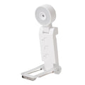 Book Light, USB Rechargeable Clip-On Reading Light with Timer - color: White, size: Round