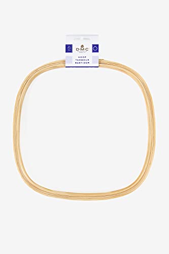 DMC Square Wooden Embroidery Hoop/Frame 10 inch / 25 cm