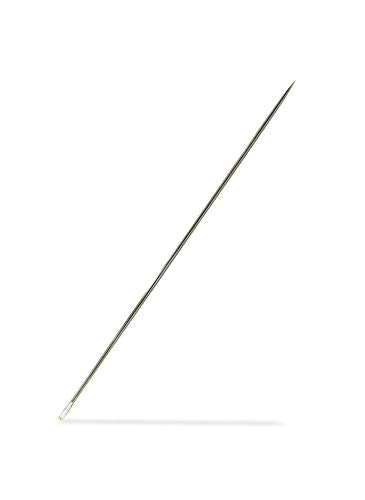 SUWEI 10 inch Upholstery Hard Large Eye Needle,Hand Sewing Leather,Tapestry,Embroidery,Tufting,for Home or Work.(Silver, 10 Inch)