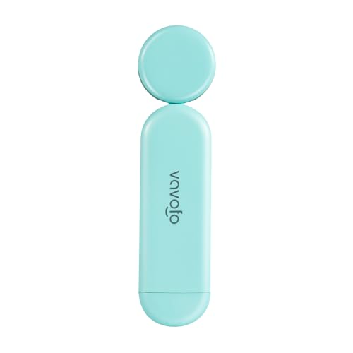 VAVOFO USB Rechargeable Book Light, Bookmark Clip on LED Reading Light - color: Powder Green