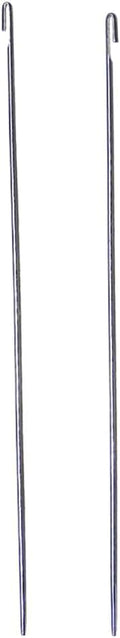 2 Pcs Metal Beading Needles Set, Steel Wood Bead Needle Threader,Metal Beading Needles Bead Crochet Hooks Beaded Needles Steel Wood Bead Needle Threader Jewelry Making Tools