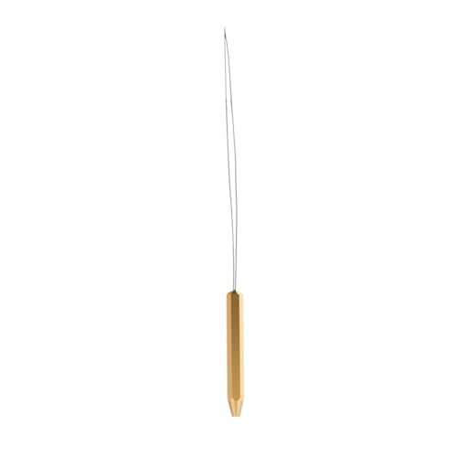 HERCULES Fly Tying Tools, Fly Tying Kit with Bobbin Thread Holder, Wire Threader, Knot Whip Finisher, Hackle Plier, Bodkin, Fly Fishing Lure Making Accessories - color: Threader