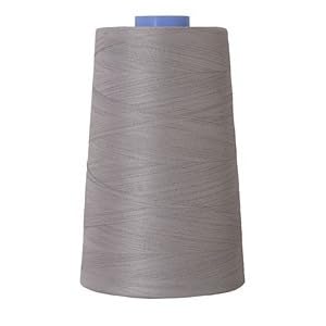 Connecting Threads Grey 100% Cotton Thread Cone - color: Grey