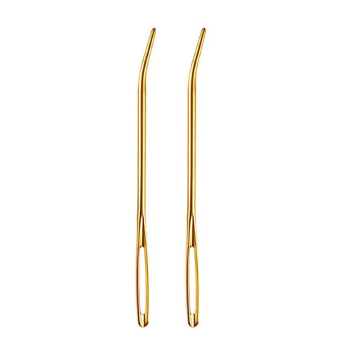 Large Eye Sewing Needle Tapestry Needle for Crochet Darning Yarn Needle Curved Tip for Hand Sewing