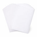 Mandala Crafts 9X12 20 Off White Self Adhesive Felt Sheet & Sticky Backing - color: Off White