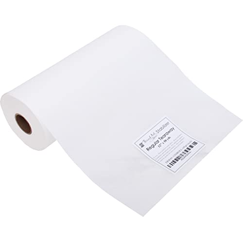 Threadart Tearaway Embroidery Stabilizer | 1.6 oz 12" x 50 yd roll - size: TEAR-AWAY 12"X50YD ROLL