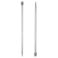 uxcell 2Pcs 7mm Single Pointed Knitting Needles Stainless Steel 9.84 Inches Length Metal Weaving Tool for Handmade Projects DIY Knitting - size: 7mm, 9.84"